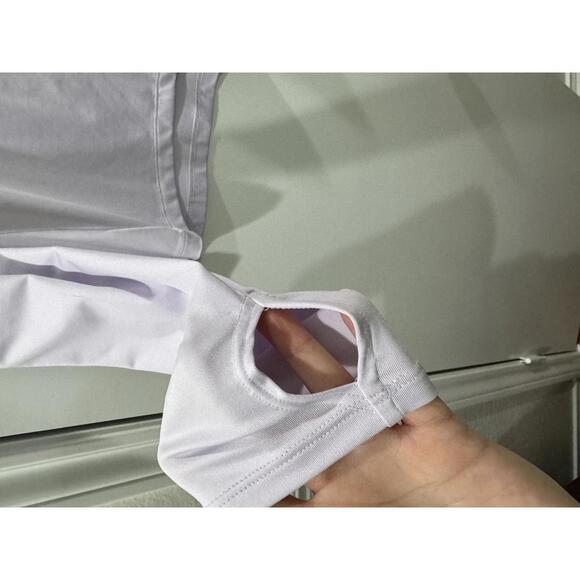 PINK Victoria’s Secret Ultimate Half Zip Lavender Purple Pullover- Size Medium - Picture 8 of 8